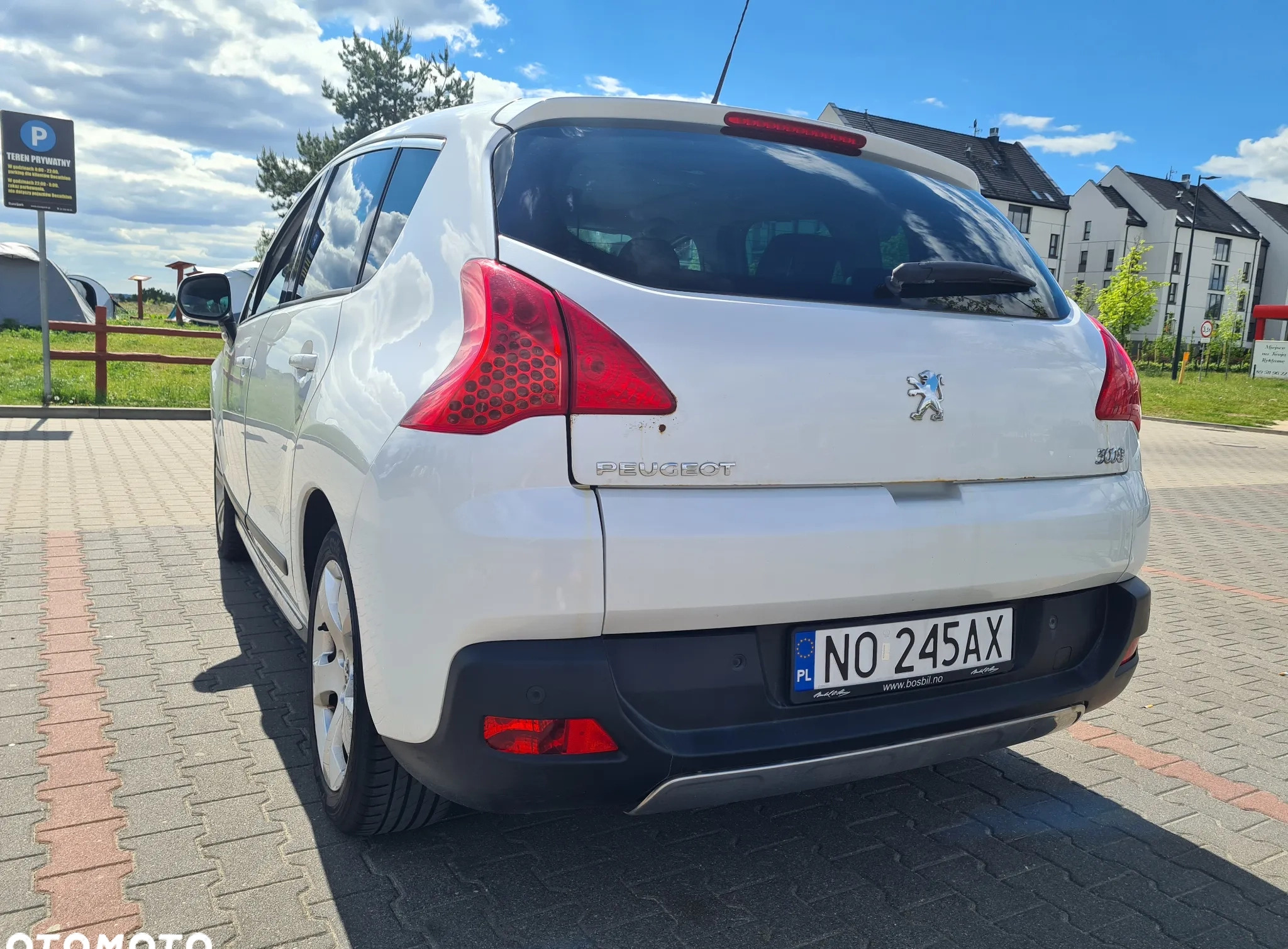 Peugeot 3008 cena 13500 przebieg: 245000, rok produkcji 2009 z Olsztyn małe 781